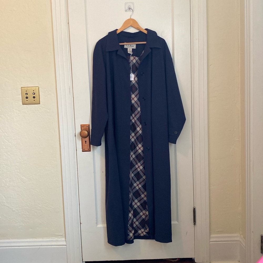 Vintage LL Bean Trench Coat